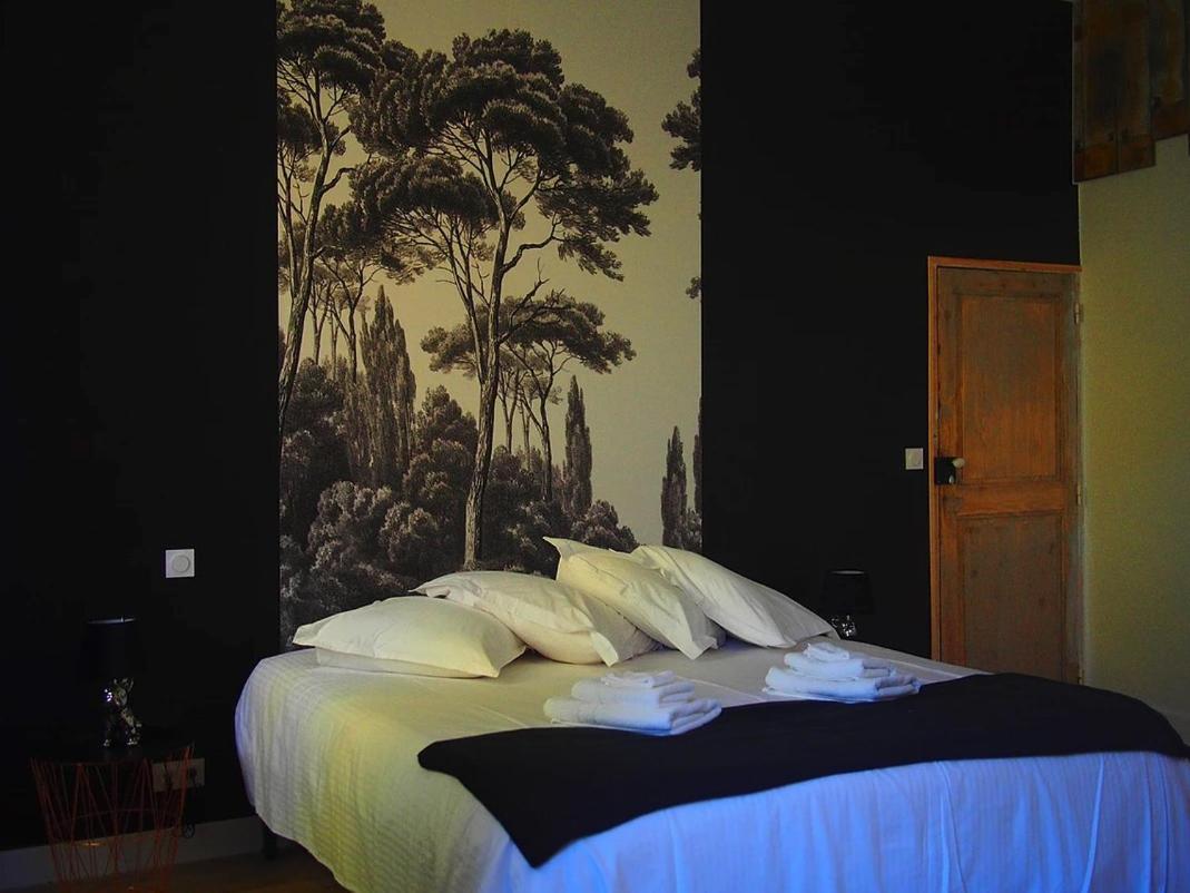 La Maison Des Marronniers Bed and Breakfast Uzès Habitación foto